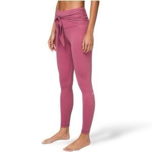 Lululemon Align Pant 28" *Wrap Waist Moss Rose Size 6
